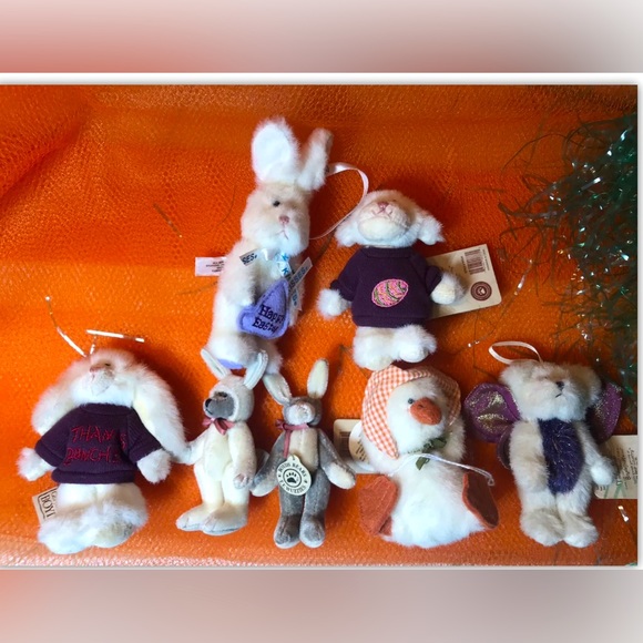 ADDED “APRIL,” 8 VALUABLE Boyds’ Bears Mini Plush Bears w RARE JELLIE! - Picture 5 of 8